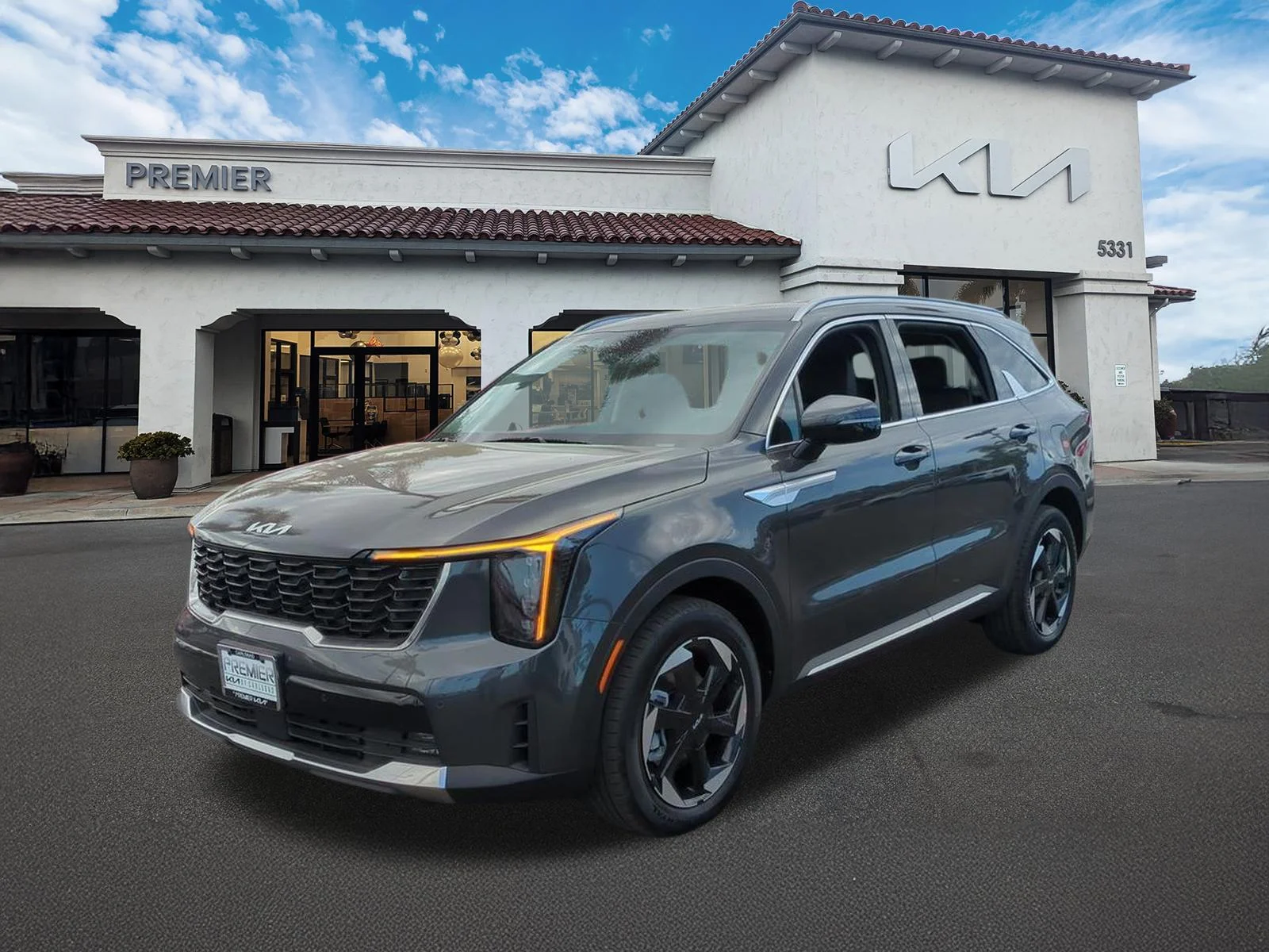 New 2026 Interstellar Gray Kia EX image 4