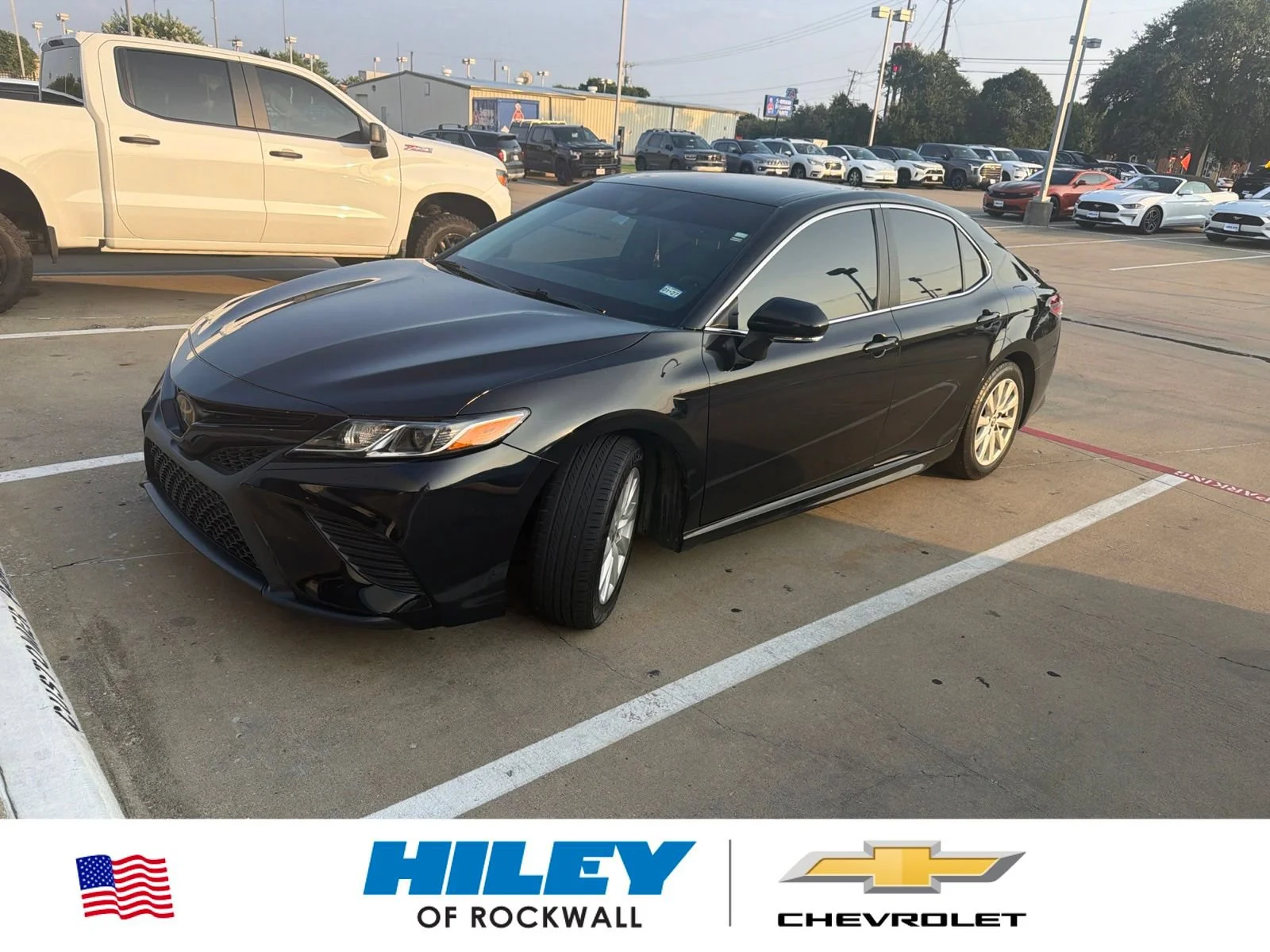 Used 2020 Black Toyota SE image 1