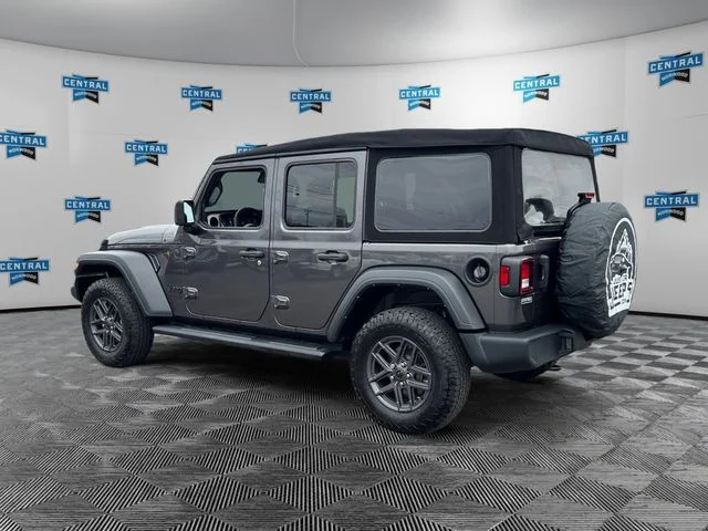 Certified Used 2024 Gray Jeep Sport S image 4