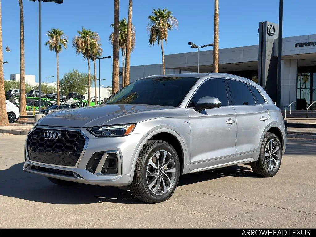 Used 2023 Silver Audi 45 S line Premium image 2