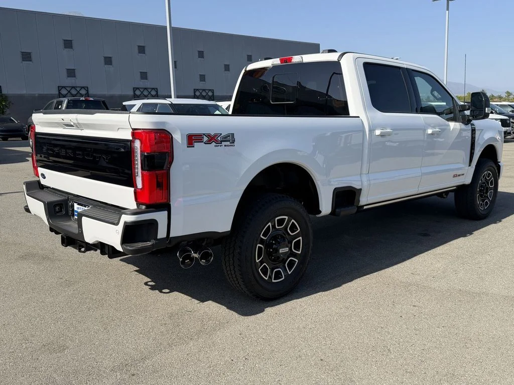 New 2026 Star White Metallic Tri-Coat Ford F-250® Platinum® image 8
