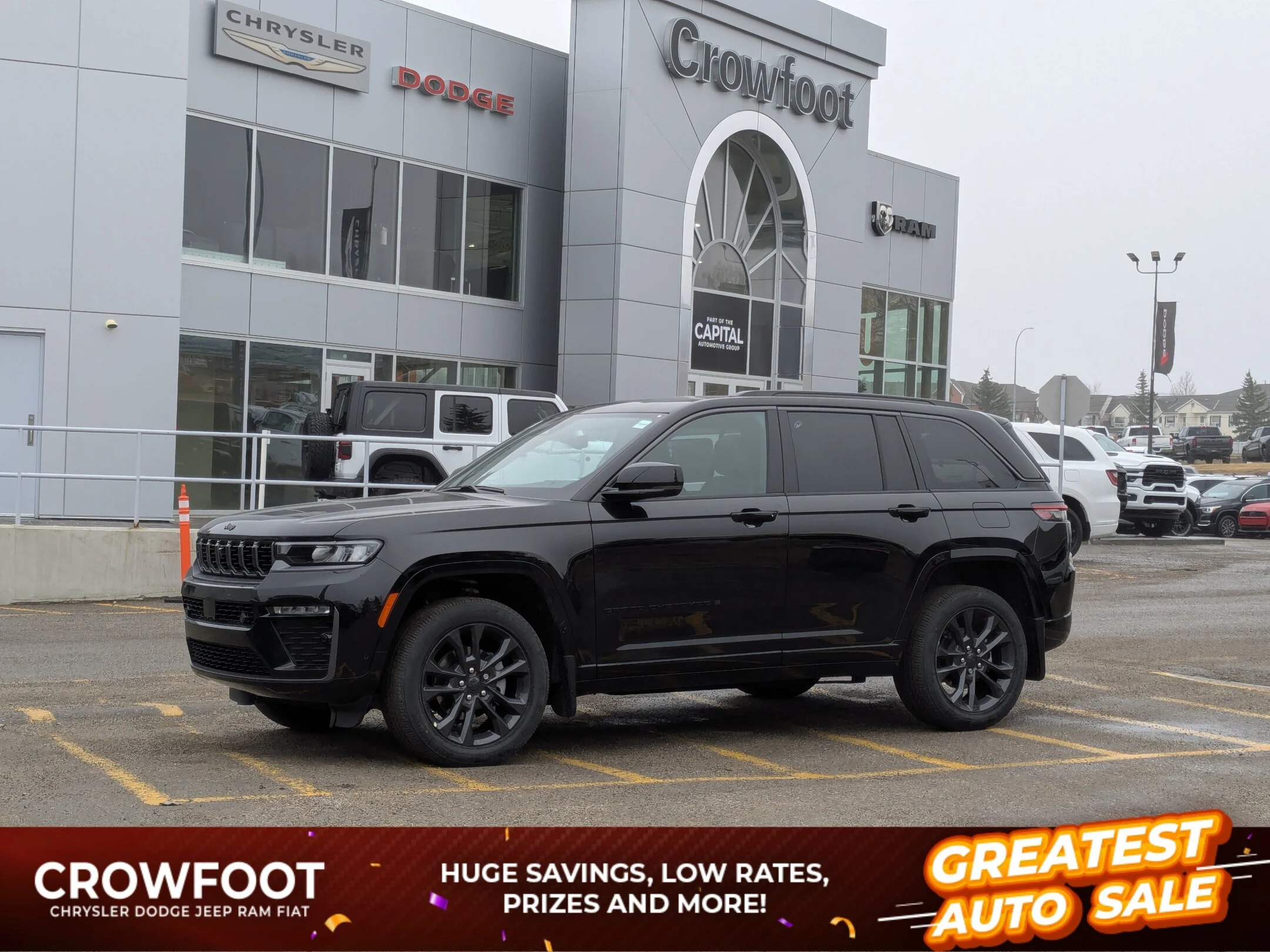New 2026 Black Jeep Limited Reserve - - 4x4 - Pano Sunroof - Nappa Lthr - Vent Seats - Tow Pkg - Remote Start & More! image 1