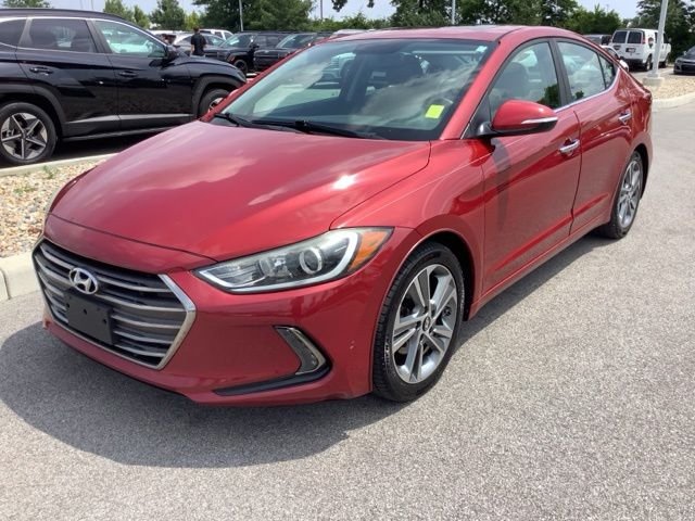 Used 2017 Scarlet Red Hyundai Limited image 1