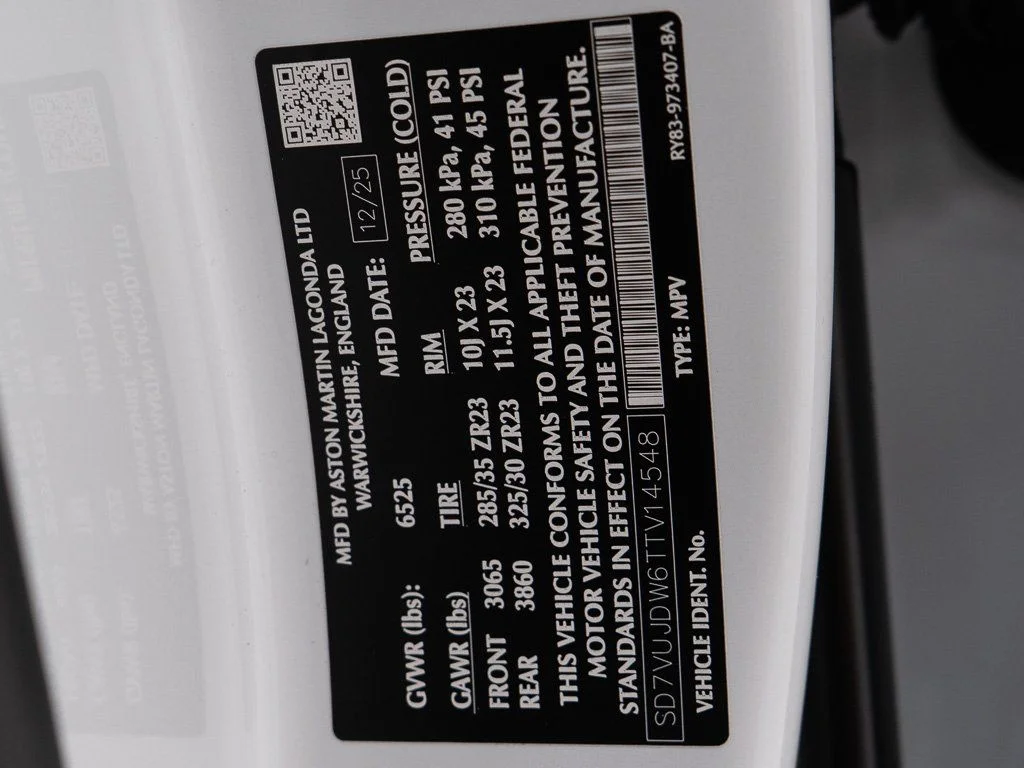 New 2026 Zenith White Aston Martin 707 image 49