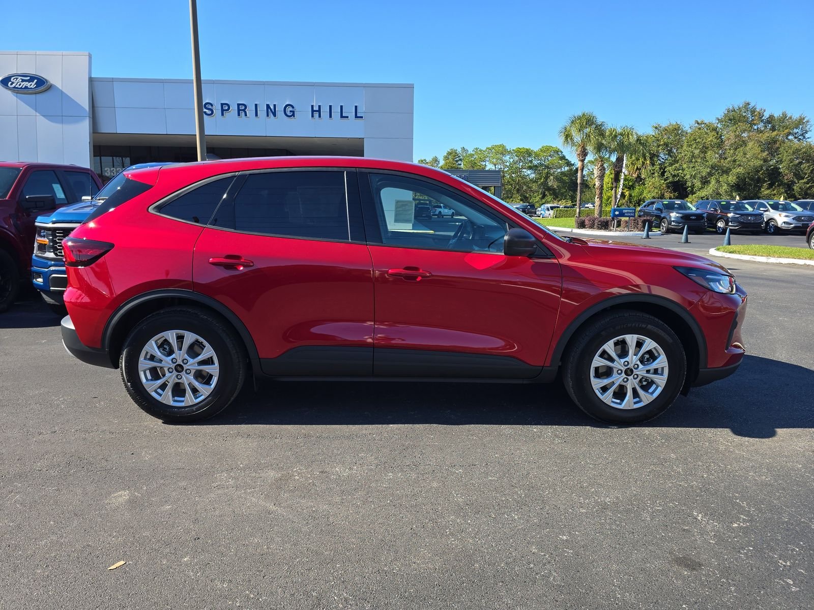 New 2026 Rapid Red Metallic Tinted Clearcoat Ford Active image 3