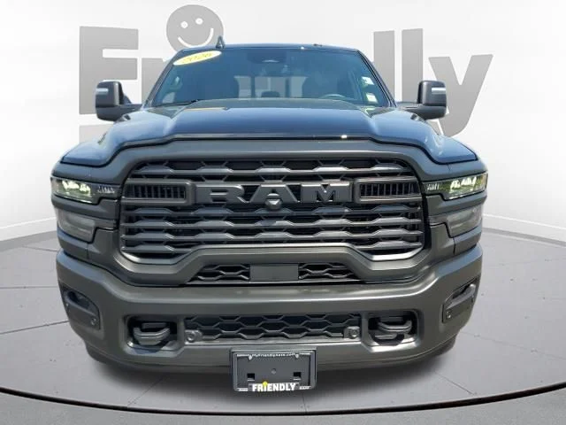 New 2026 Diamond Black Crystal Pearl-Coat Exterior Paint RAM Tradesman image 8