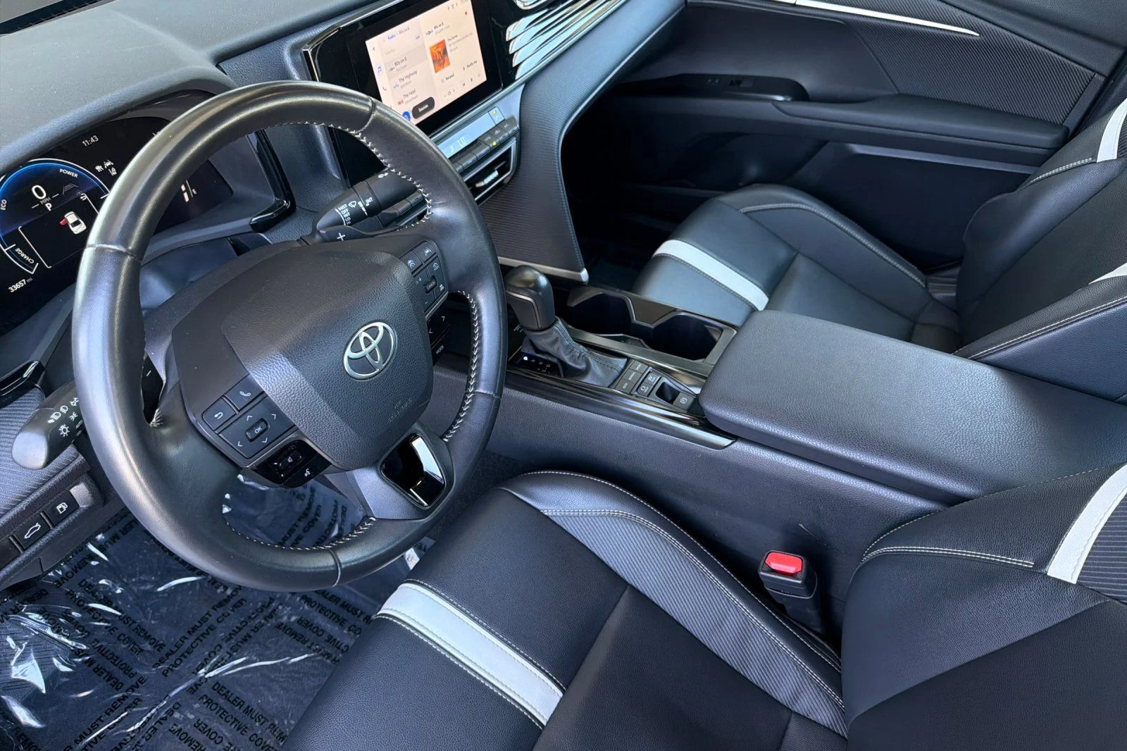 Used 2025 Black Toyota SE image 12