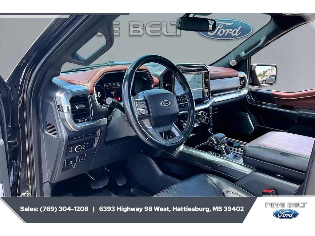 Certified Used 2021 Agate Black Metallic Ford LARIAT image 13