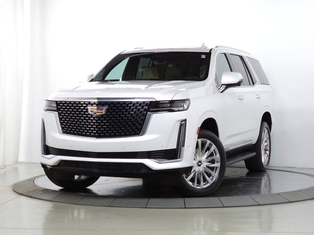 Used 2024 White Cadillac Premium Luxury image 1