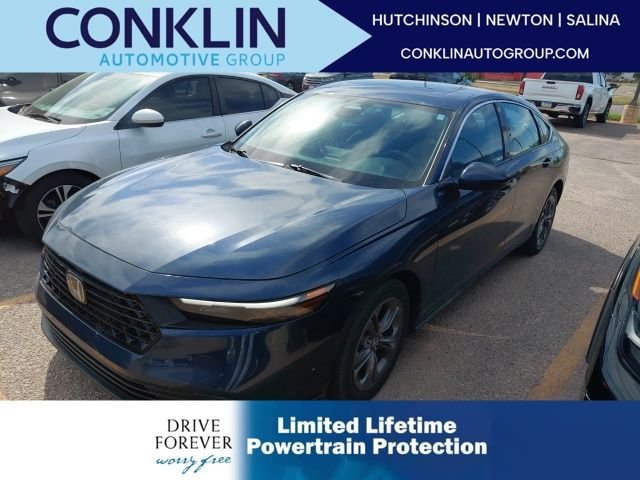 Used 2024 Canyon River Blue Metallic Honda EX image 1