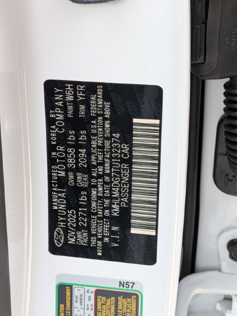 Used 2026 White Hyundai SEL Sport image 28