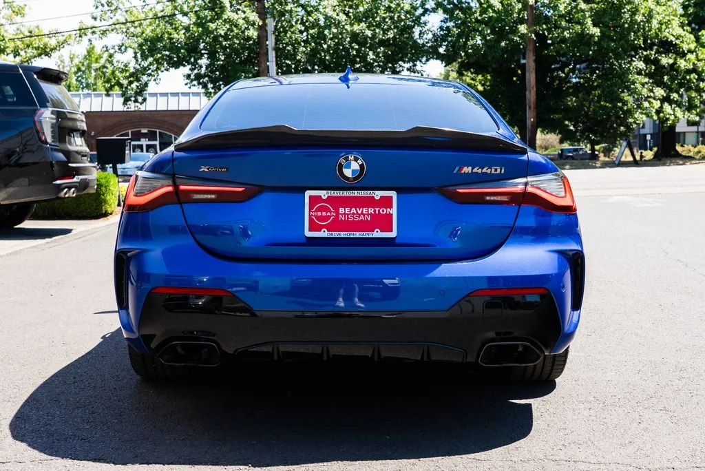 Used 2021 Blue BMW M440i xDrive image 5
