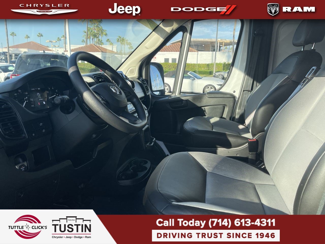 Used 2025 Bright White Clearcoat Ram Tradesman image 27