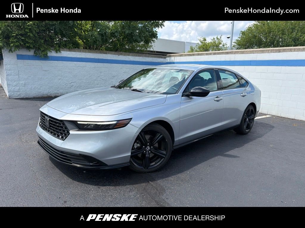 Certified Used 2023 Lunar Silver Metallic Honda Sport-L image 1