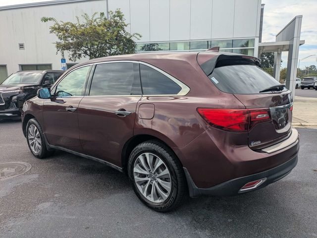Used 2014 Red Acura 3.5L Technology Package image 5