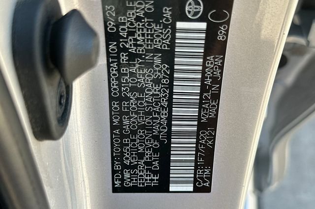 Certified Used 2024 Silver Toyota SE image 27