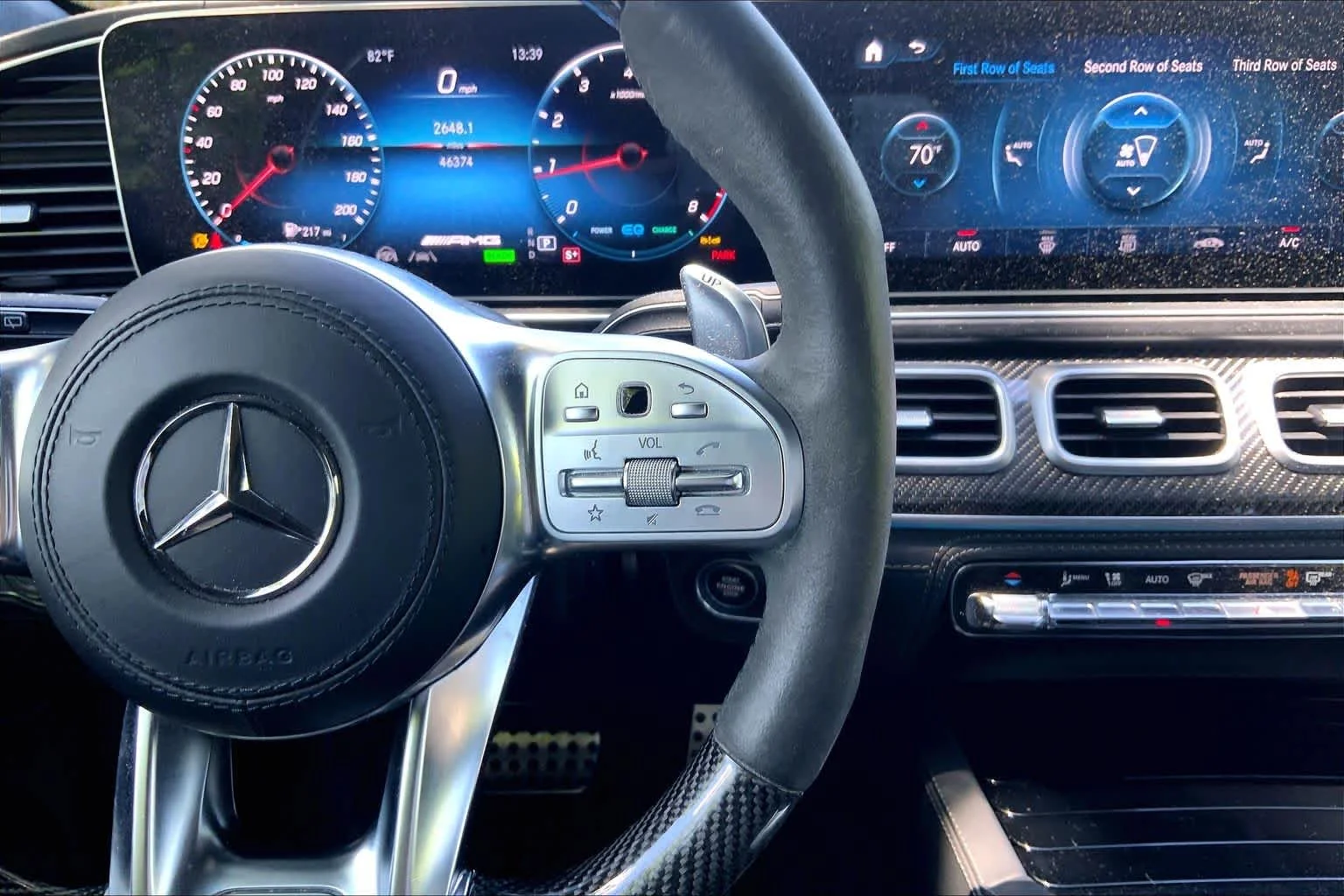 Used 2022 Obsidian Black Metallic Mercedes-Benz AMG® GLS 63 image 24
