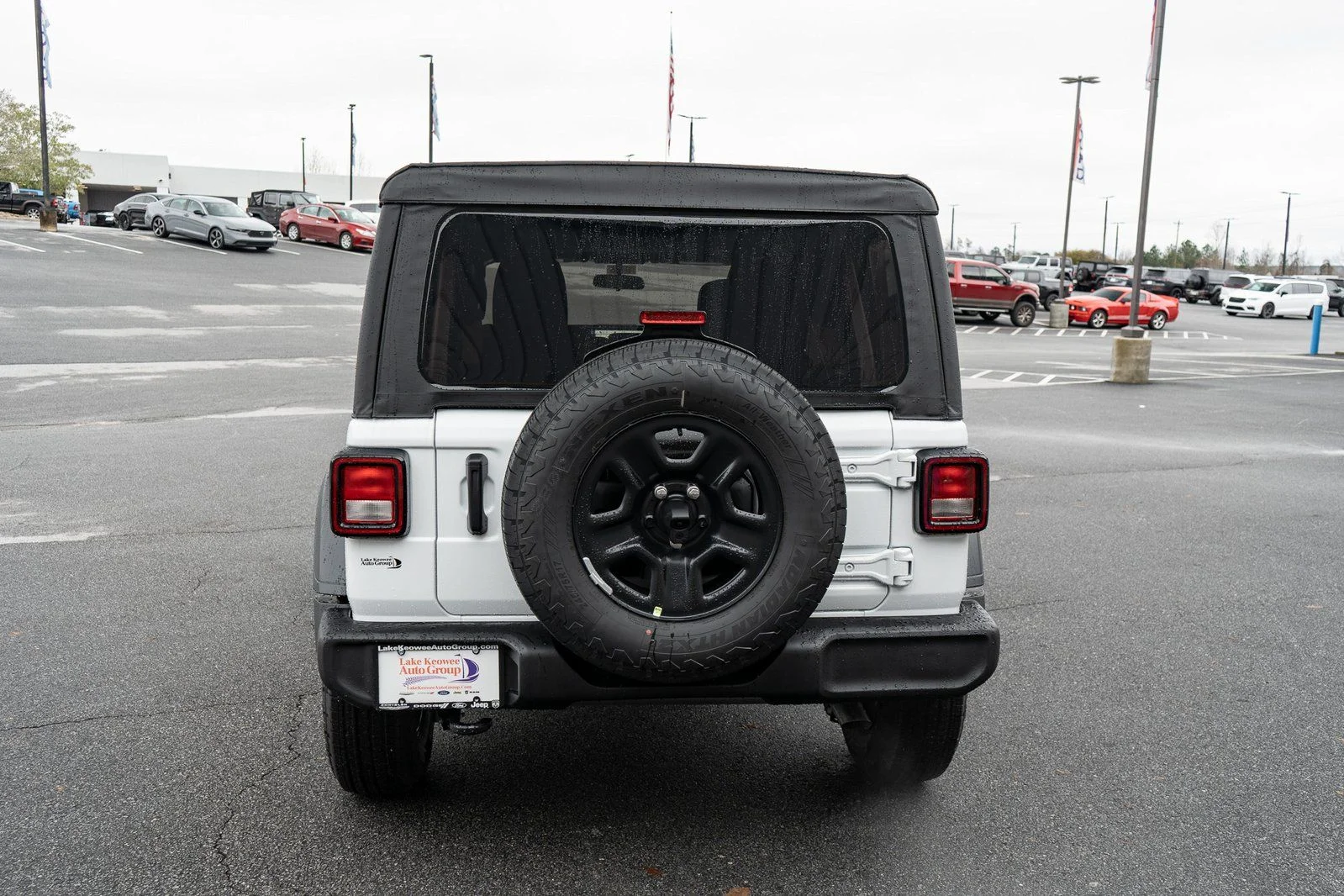 New 2026 Bright White Clearcoat Jeep Sport image 8