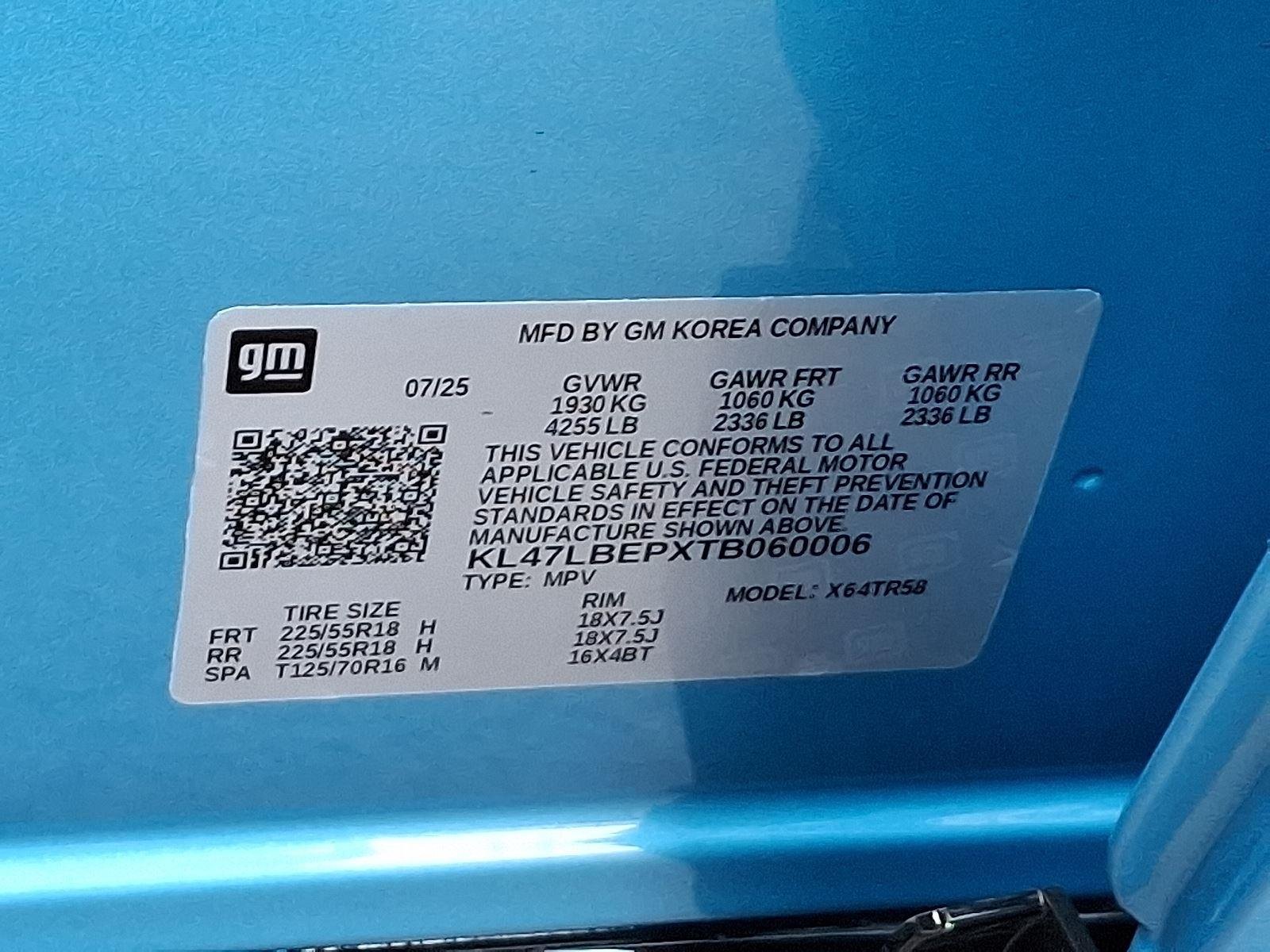 New 2026 Aquamarine Blue Metallic Buick Sport Touring image 11