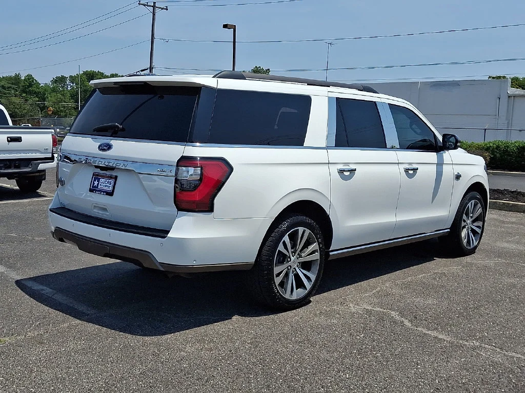 Used 2021 White Ford King Ranch MAX image 12