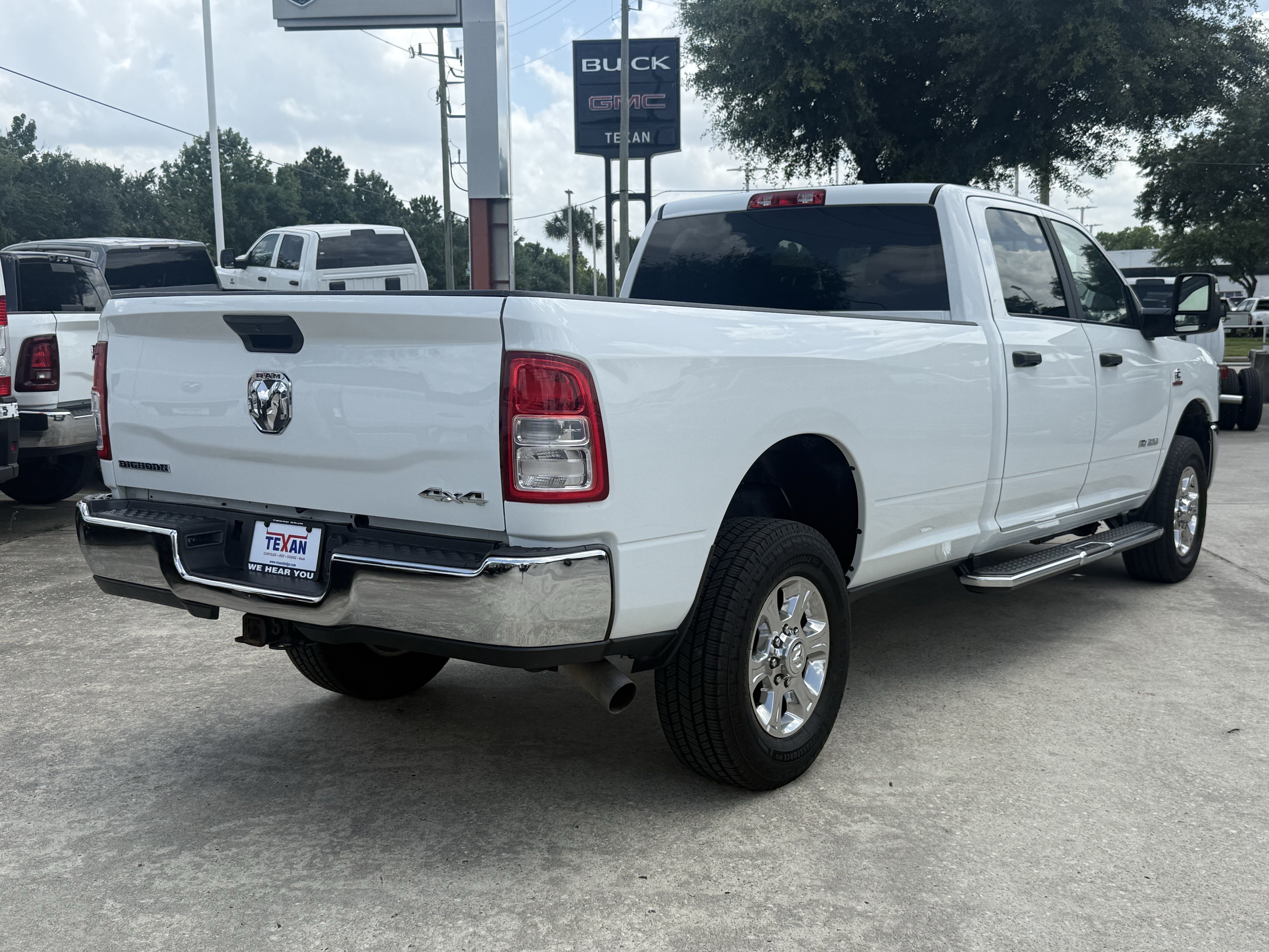 Used 2024 Bright White Clearcoat Ram  image 4