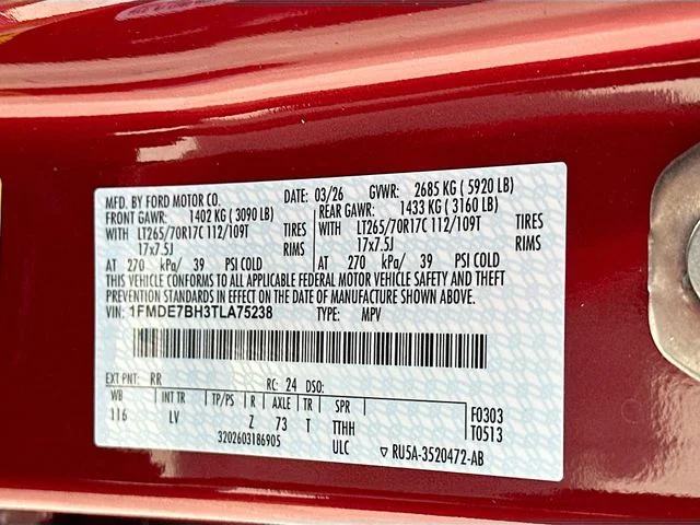 New 2026 Ruby Red Ford Big Bend image 21