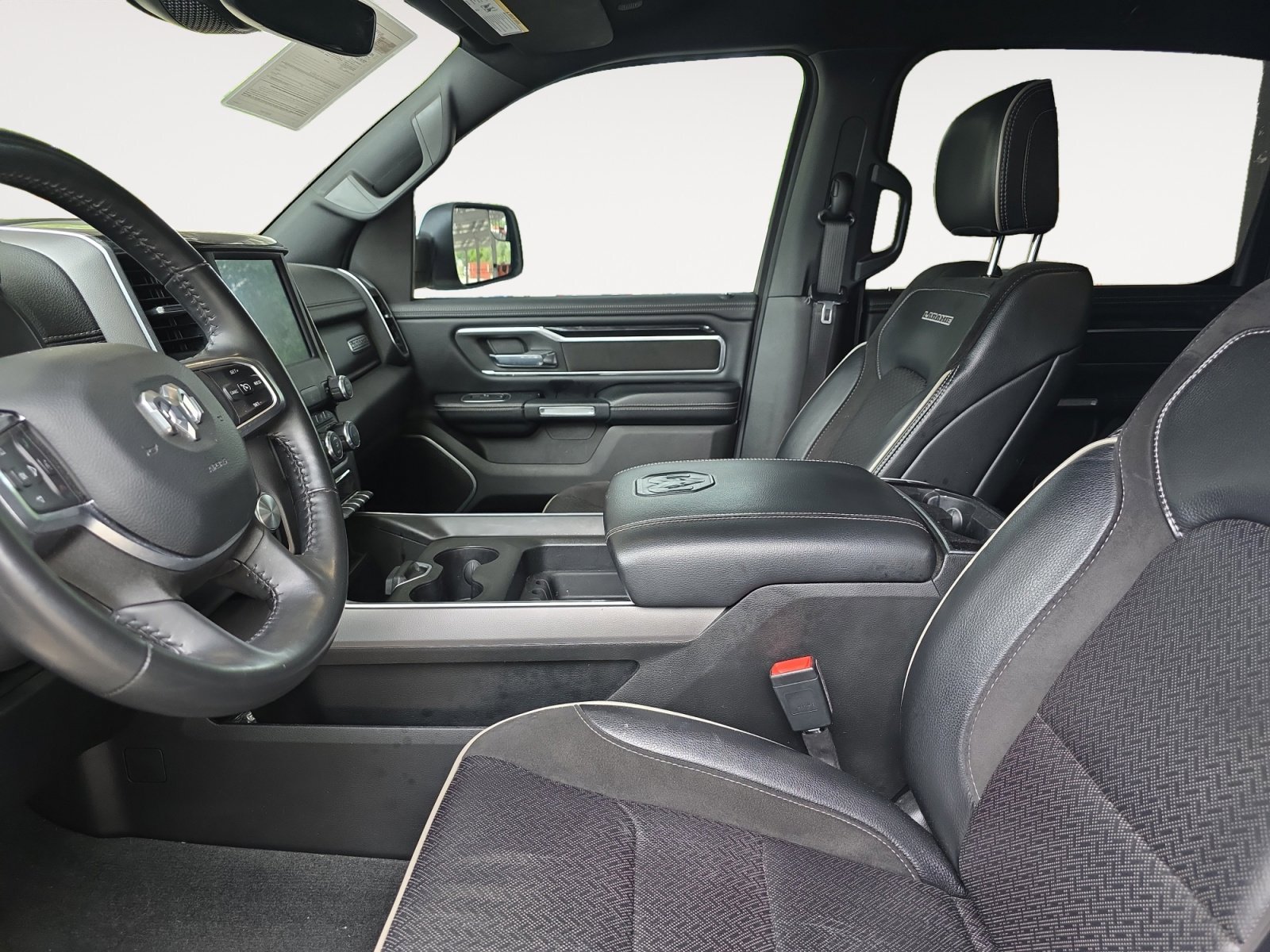 Used 2022 Bright White Clearcoat Ram Laramie image 21