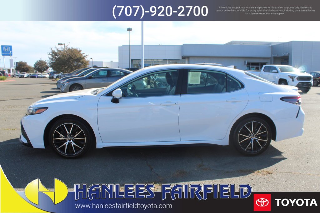 Certified Used 2024 White Toyota SE image 2