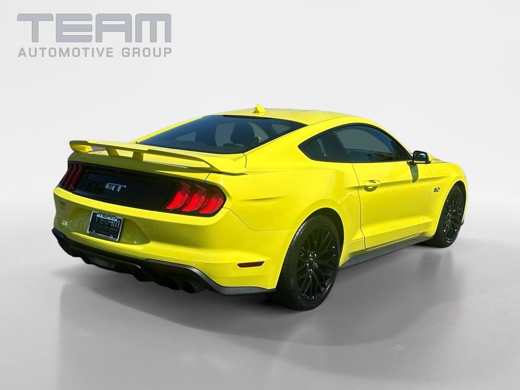 Used 2021 Yellow Ford GT Premium image 7
