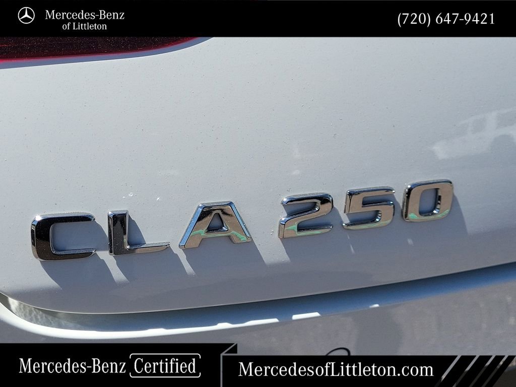 Certified Used 2026 White Mercedes-Benz CLA 250 image 11