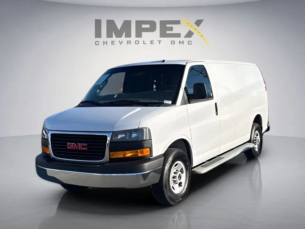 Used 2022 Summit White GMC Work Van image 1