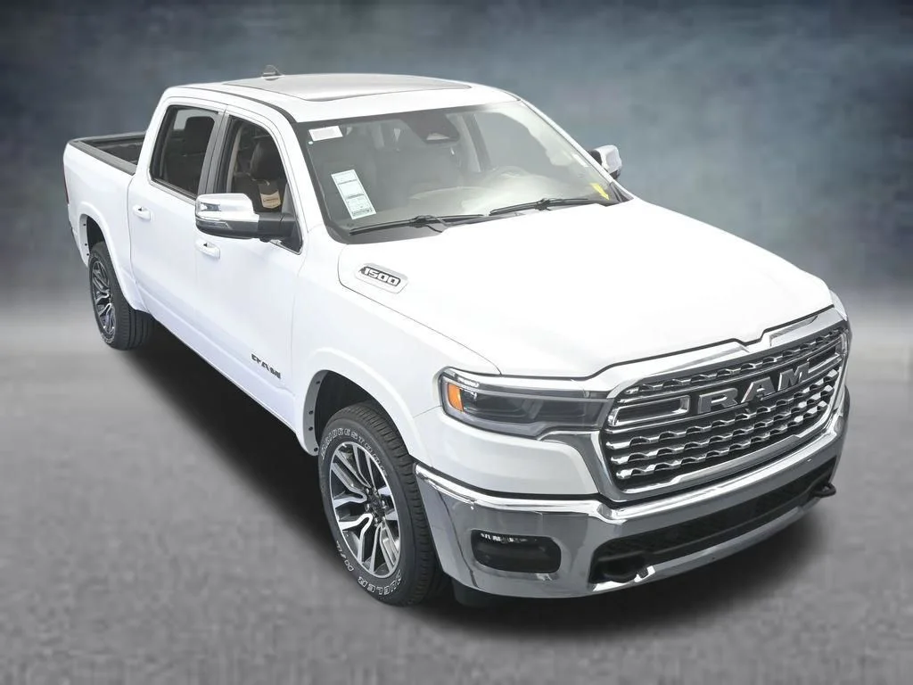 New 2026 Bright White Clearcoat RAM Limited image 55