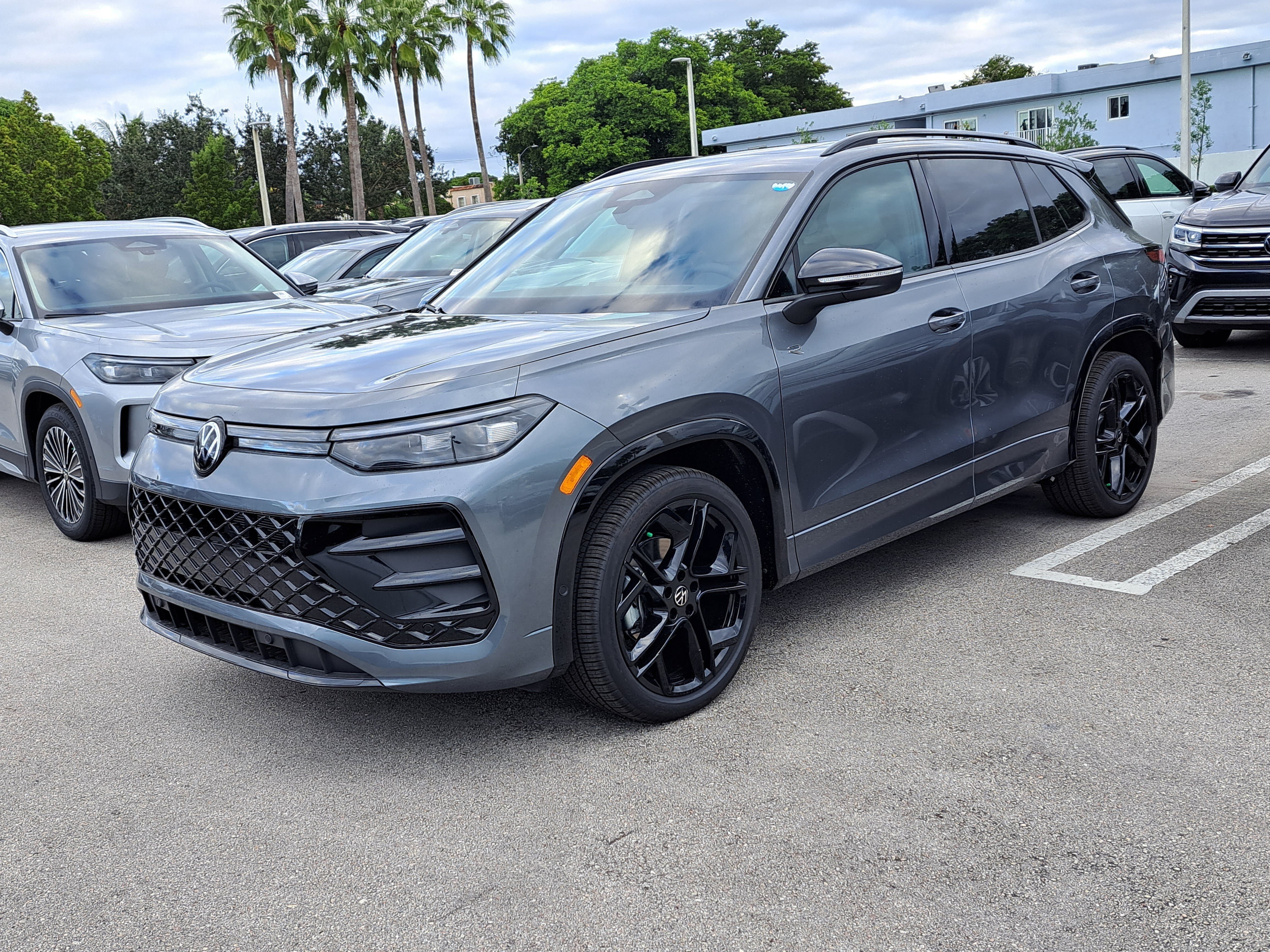 New 2026 Gray Volkswagen 2.0T SE R-Line Black image 3