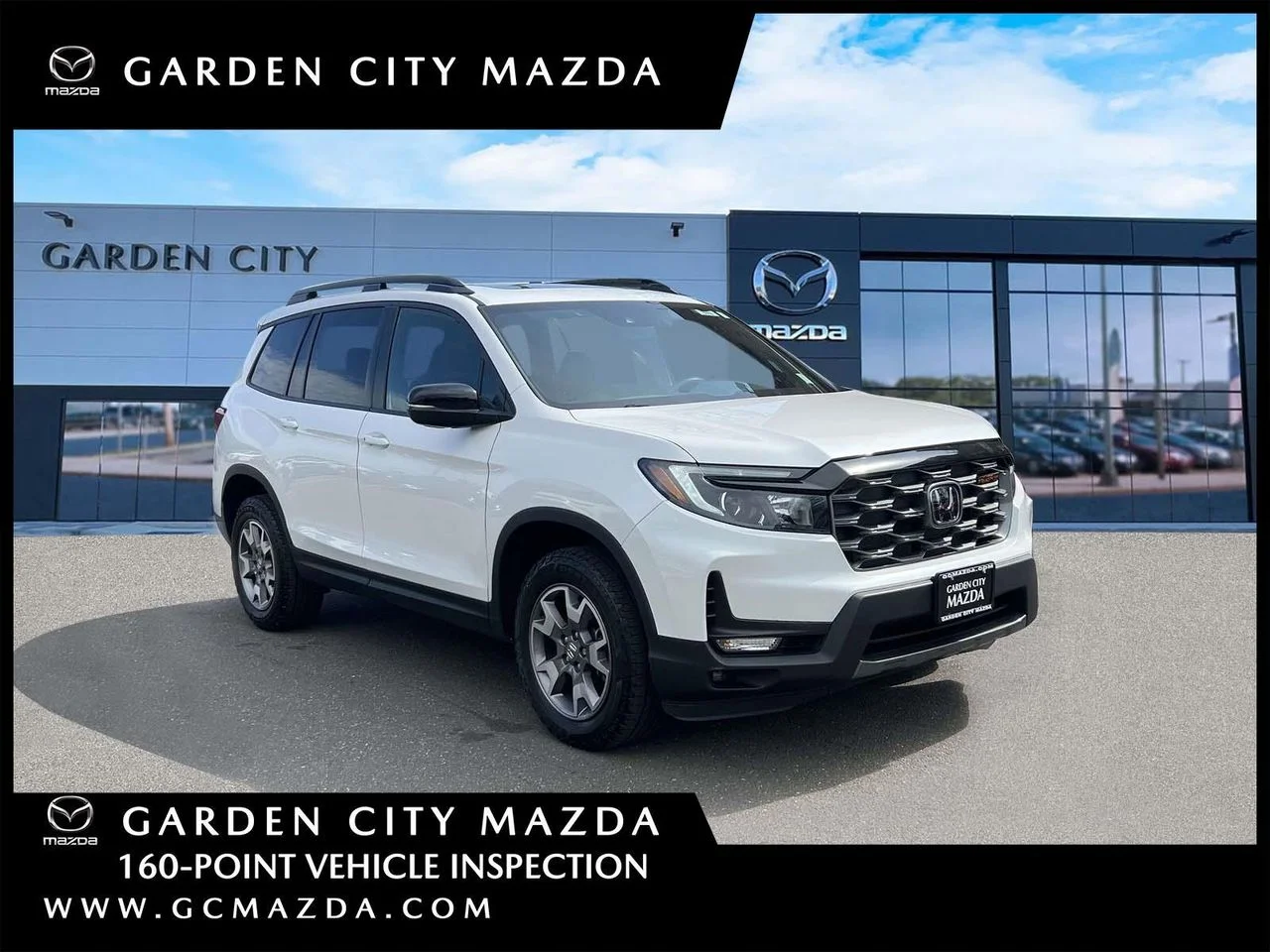 Used 2023 Platinum White Pearl Honda AWD TrailSport image 1