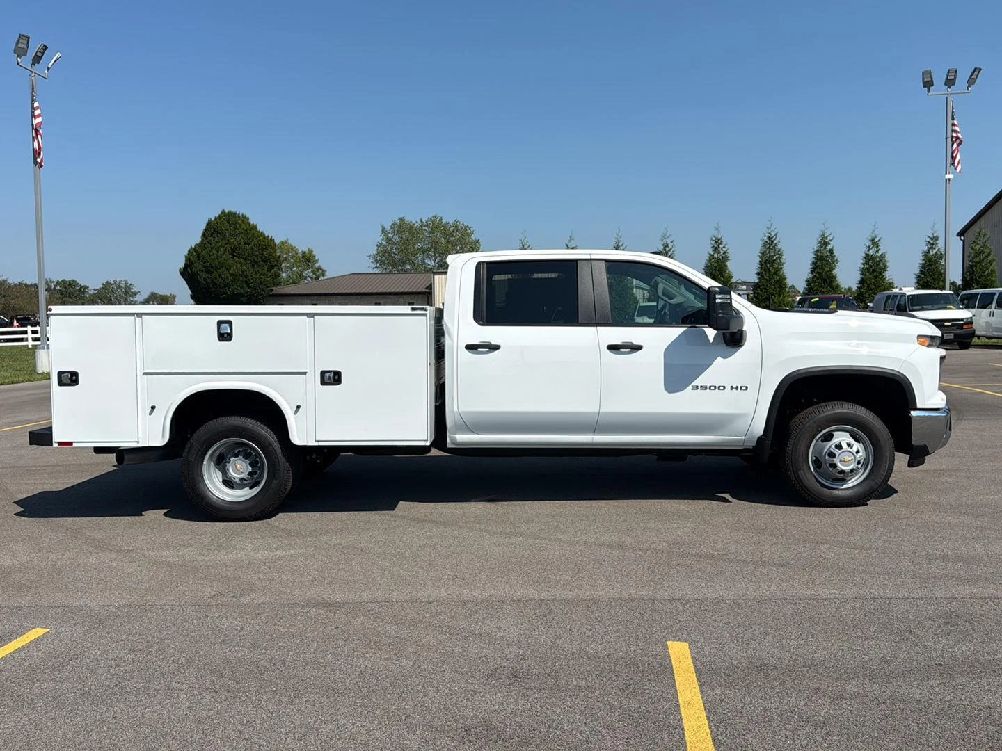New 2026 Summit White Chevrolet Work Truck image 9