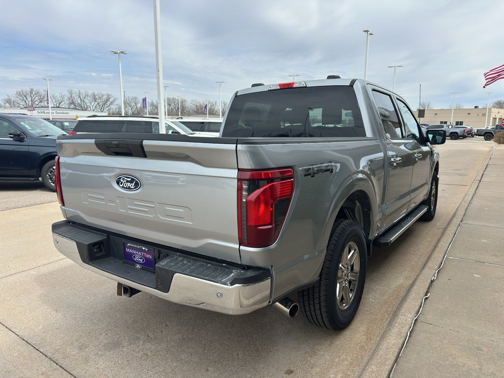 Used 2025 Iconic Silver Metallic Ford XLT image 5