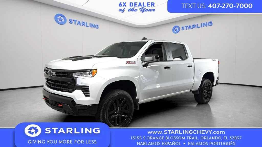 Used 2025 Summit White Chevrolet LT Trail Boss image 1