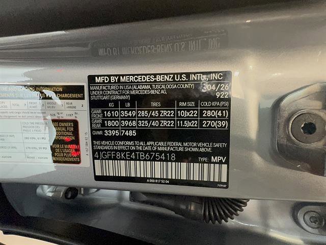 New 2026 Cirrus Silver Metallic Mercedes-Benz AWD AMG® GLS 63 4MATIC® 4dr SUV image 32