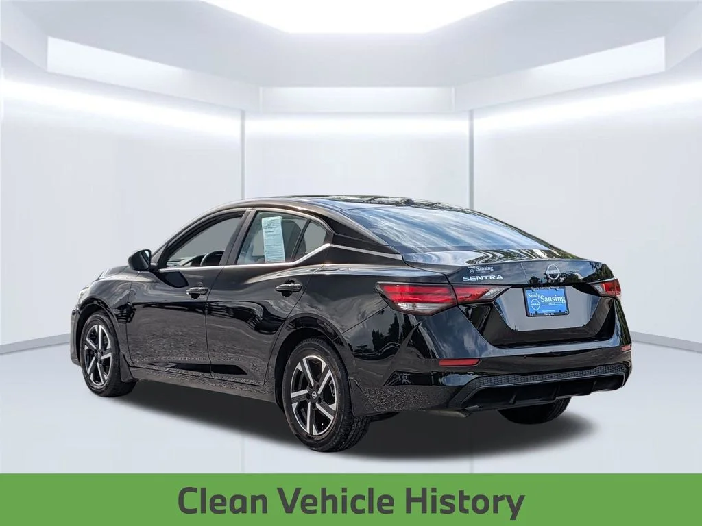 Used 2025 Black Nissan SV image 4