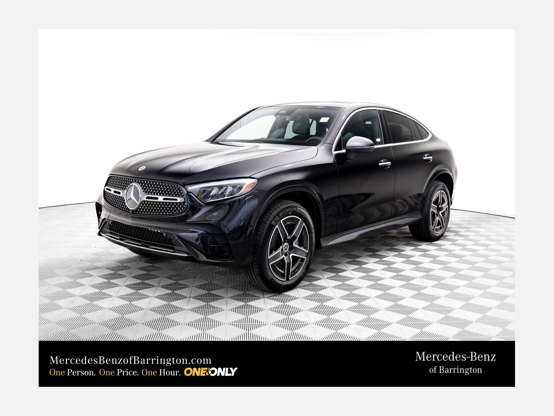New 2026 Black Mercedes-Benz GLC 300 Coupe image 1