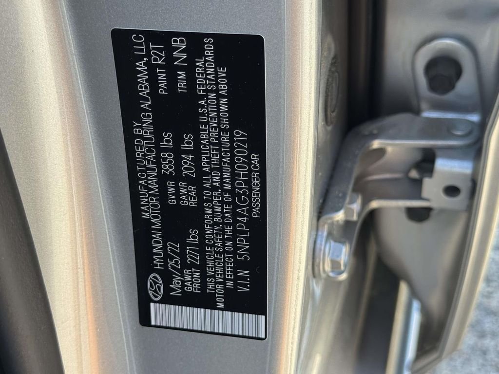 Used 2023 Silver Hyundai Limited image 28