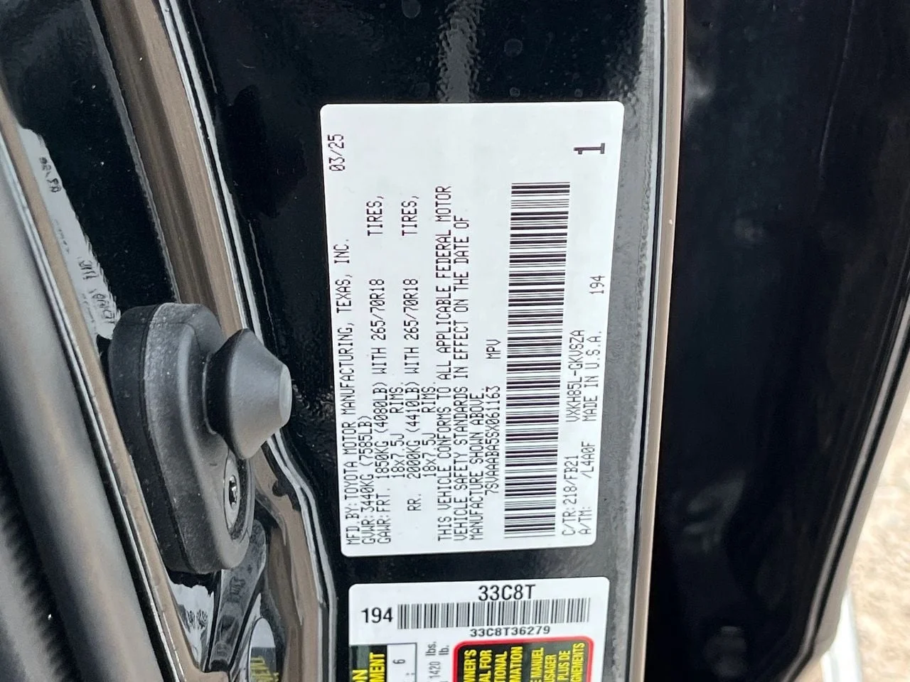 2025 Toyota Sequoia SR5 - Photo 30