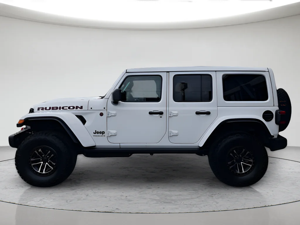 New 2026 Bright White Clear-Coat Exterior Paint Jeep Rubicon X image 2