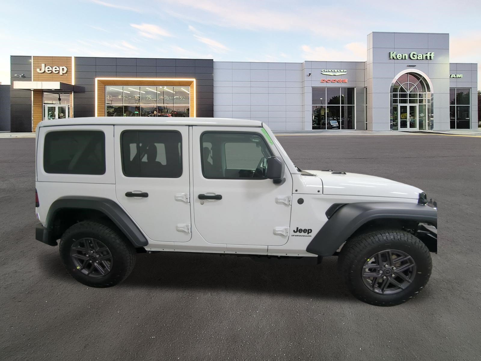 New 2027 Bright White Clear-Coat Paint Jeep Sport S image 3