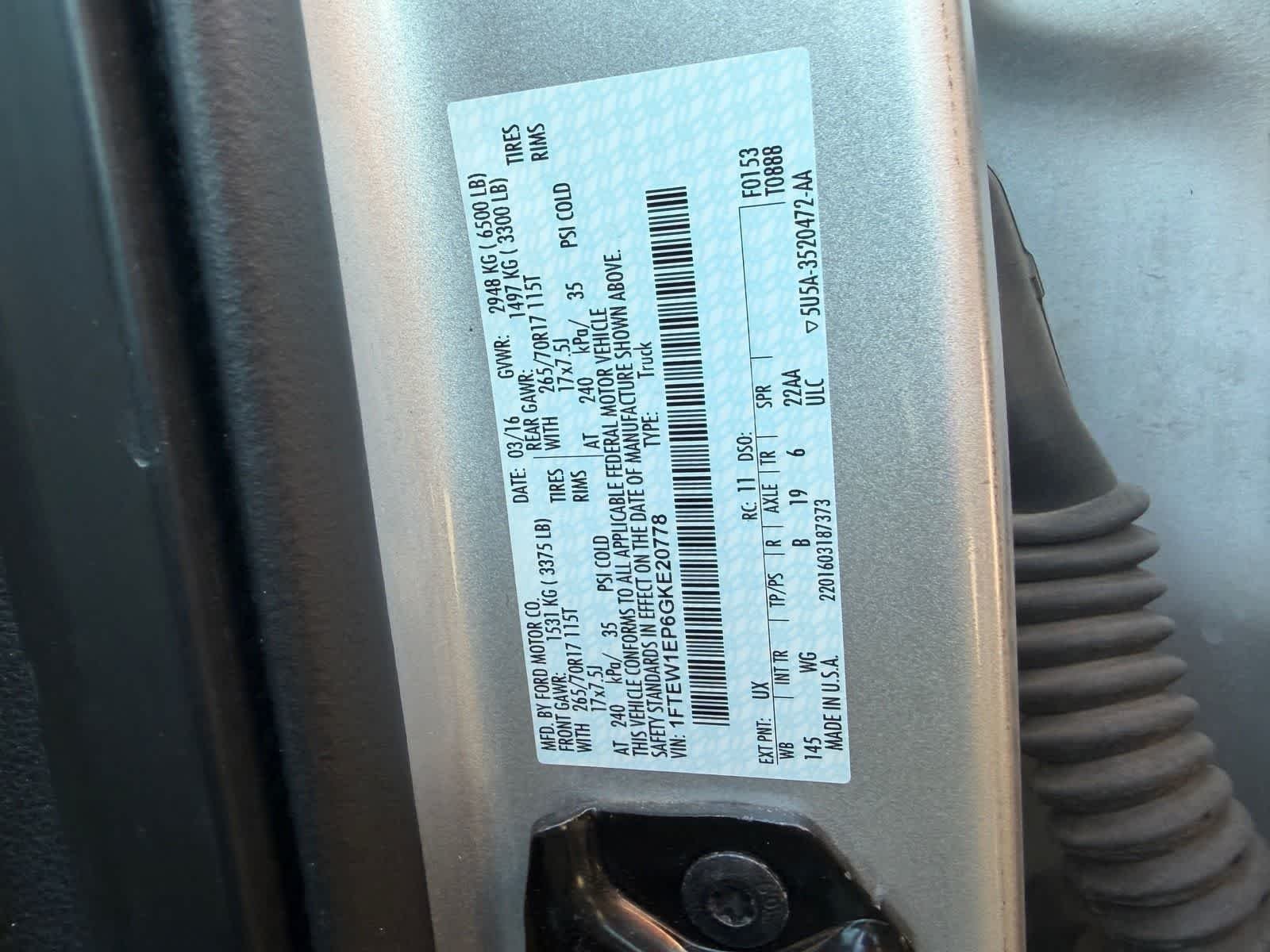 Used 2016 Ingot Silver Metallic Ford XL image 20