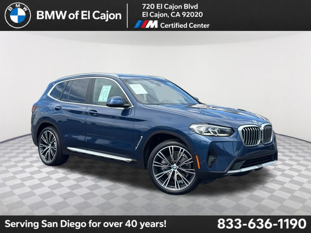 Used 2024 Phytonic Blue Metallic BMW xDrive30i image 1