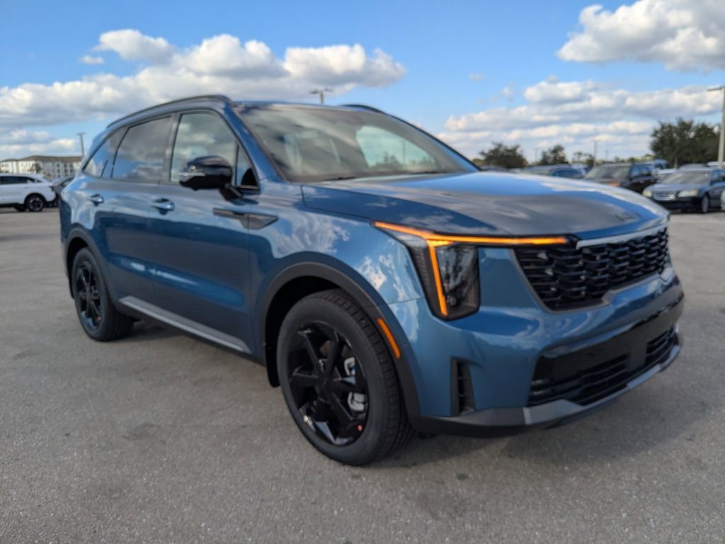 New 2026 Mineral Blue Kia X-Line SX Prestige AWD image 2