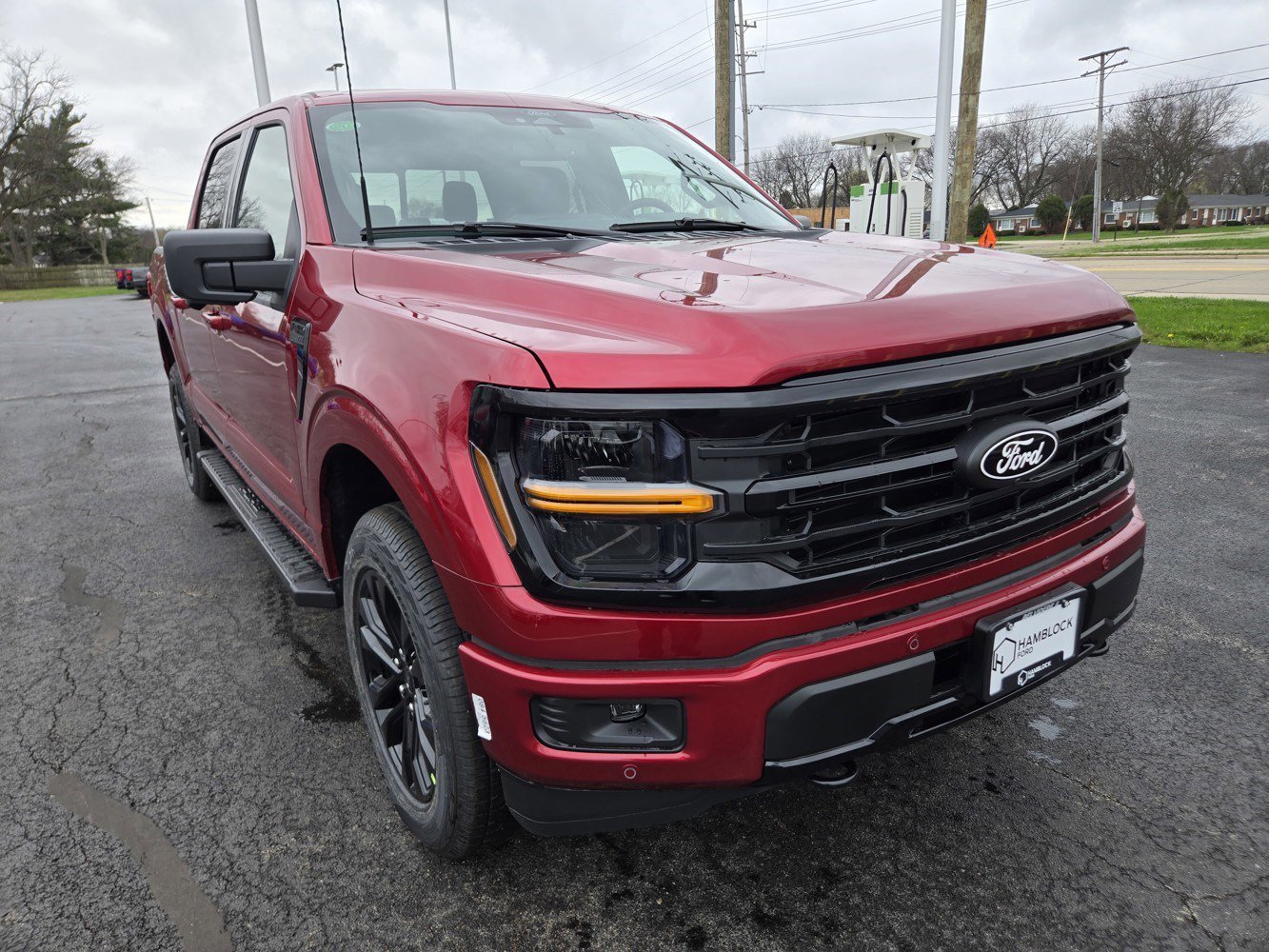 New 2026 Ruby Red Metallic Tinted Ford XLT image 1