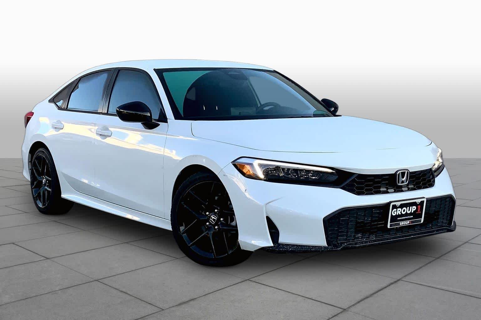 Used 2025 Platinum White Pearl Honda Sport image 3