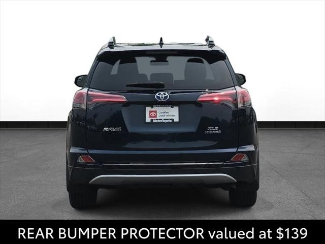Certified Used 2018 GALACTIC AQUA Toyota Hybrid XLE image 8